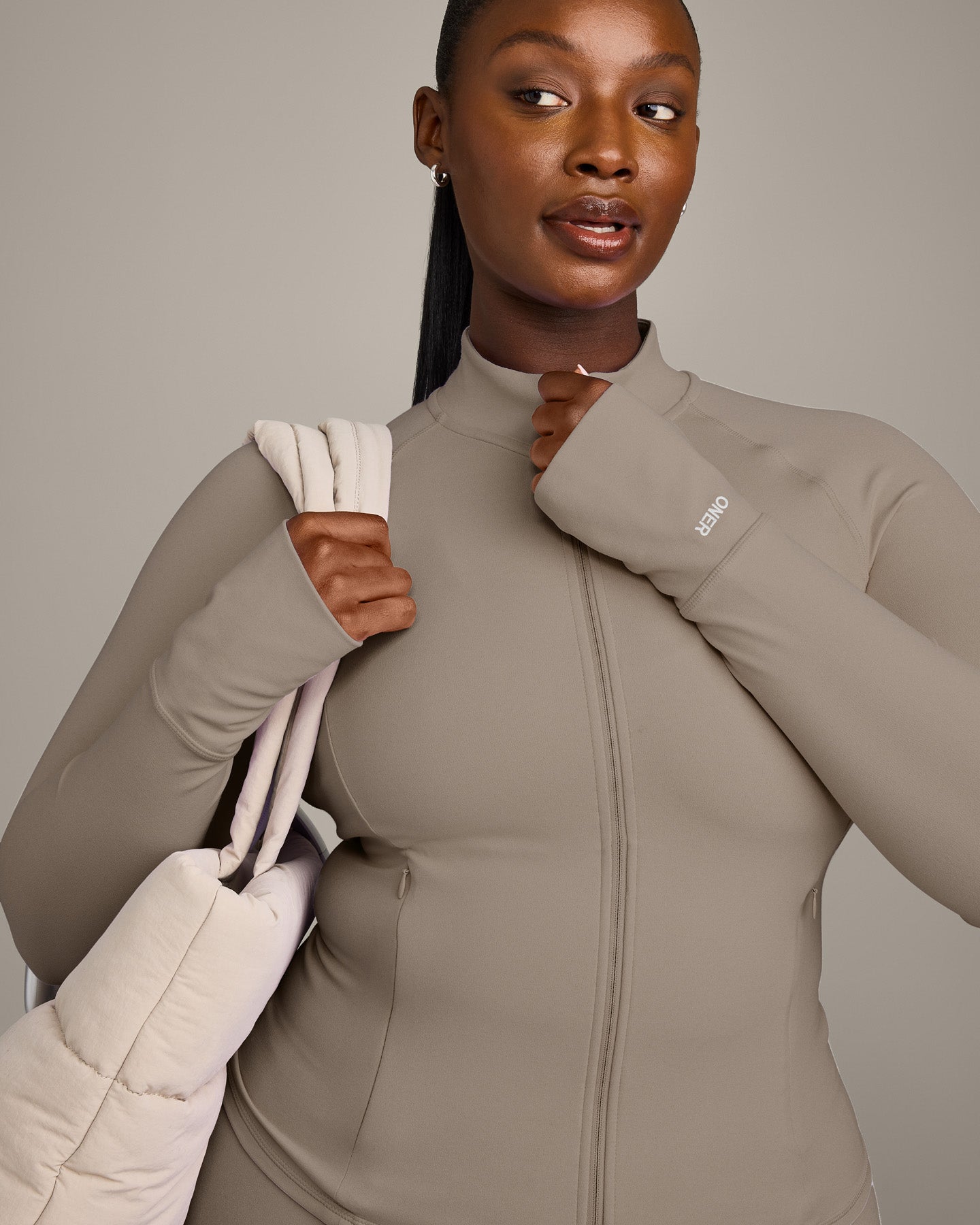 SoftMotion Jacket with Grey Logo | Minky - Image 2
