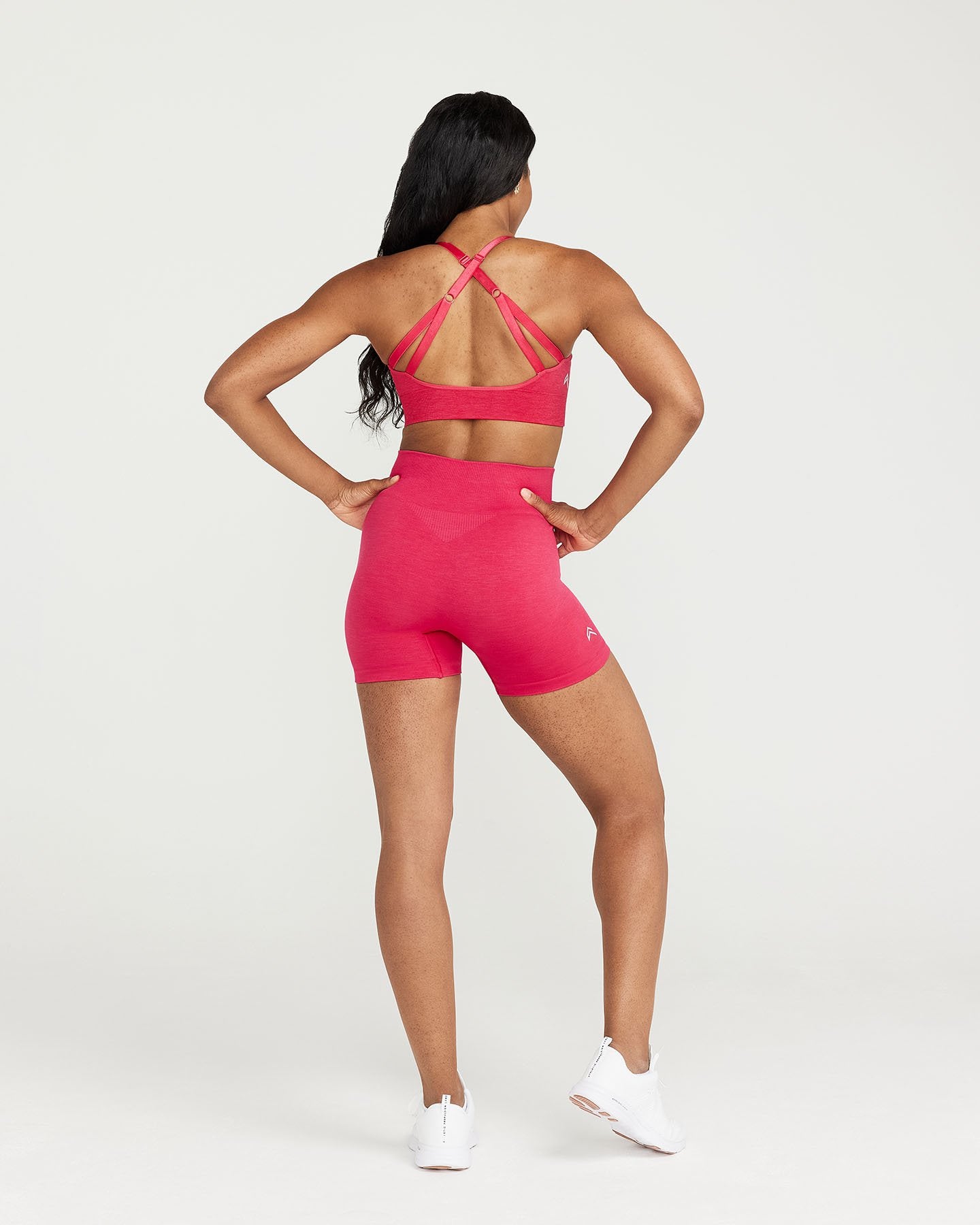 Classic Seamless Shorts | Berry Bloom Marl - Image 3