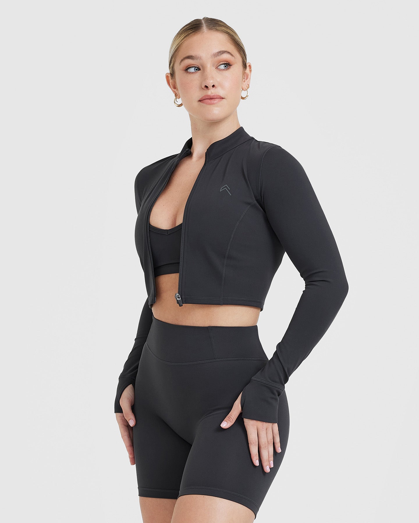 Timeless Crop Jacket | Coal - Image 3