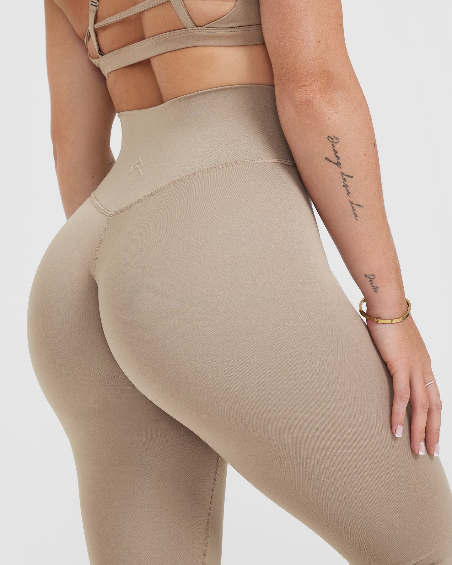Timeless High Waisted Leggings | Sandstone - Image 4