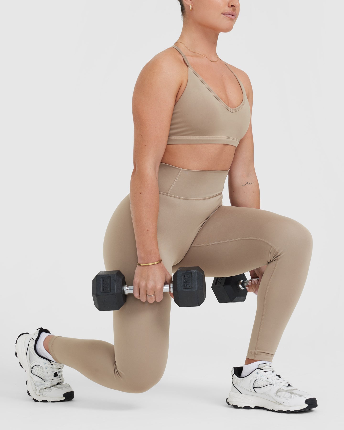 Timeless High Waisted Leggings | Sandstone - Image 5