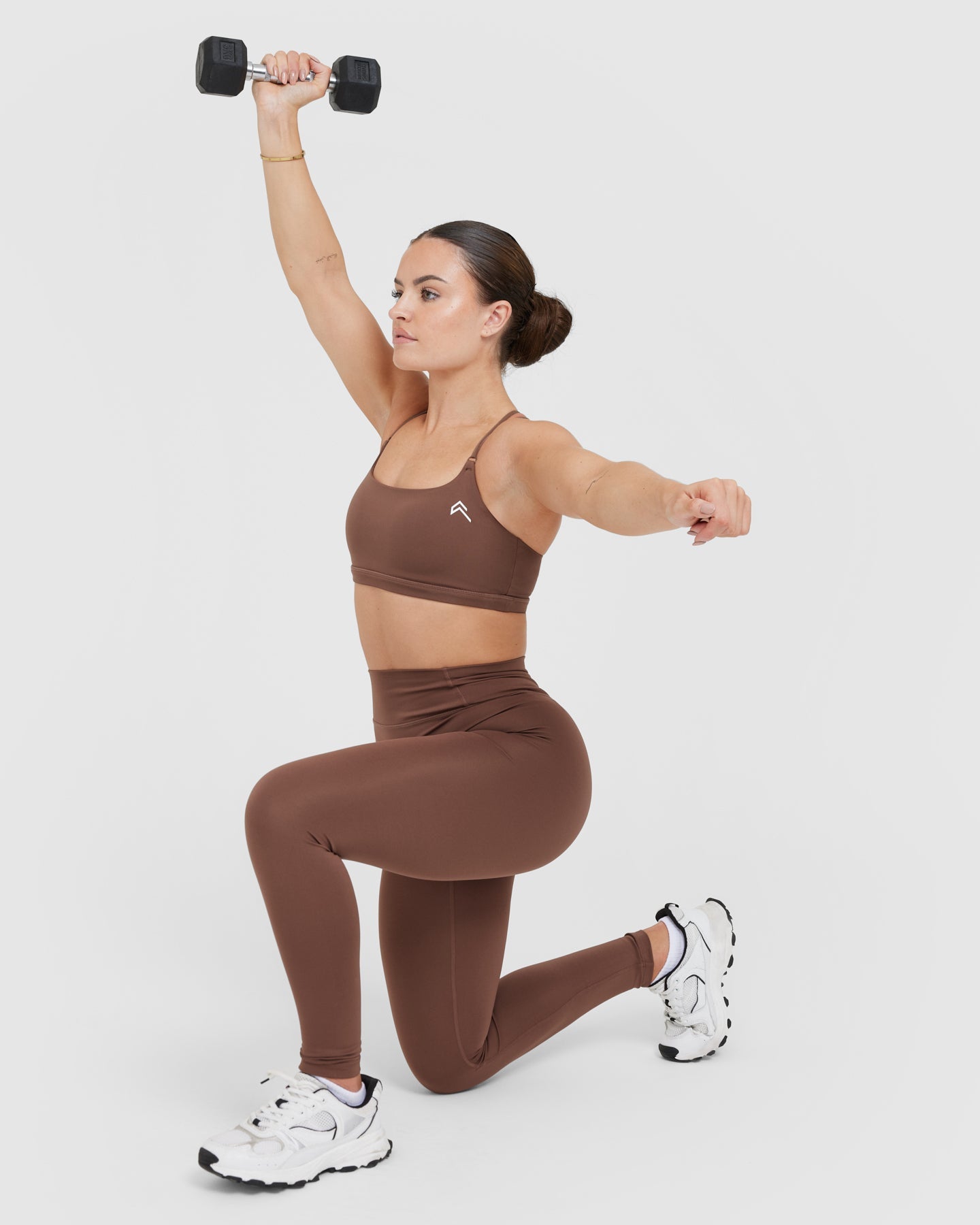Timeless High Waisted Leggings | Chestnut - Image 6