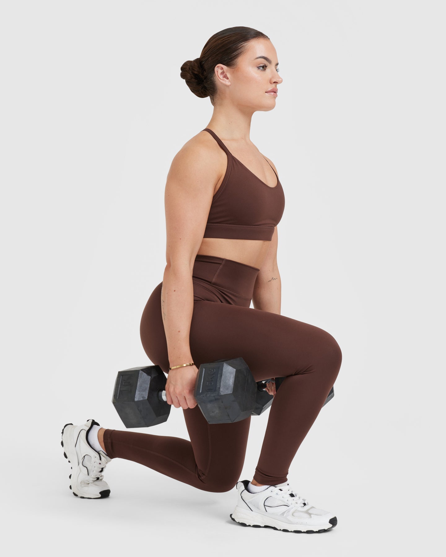 Timeless High Waisted Leggings | Espresso - Image 6