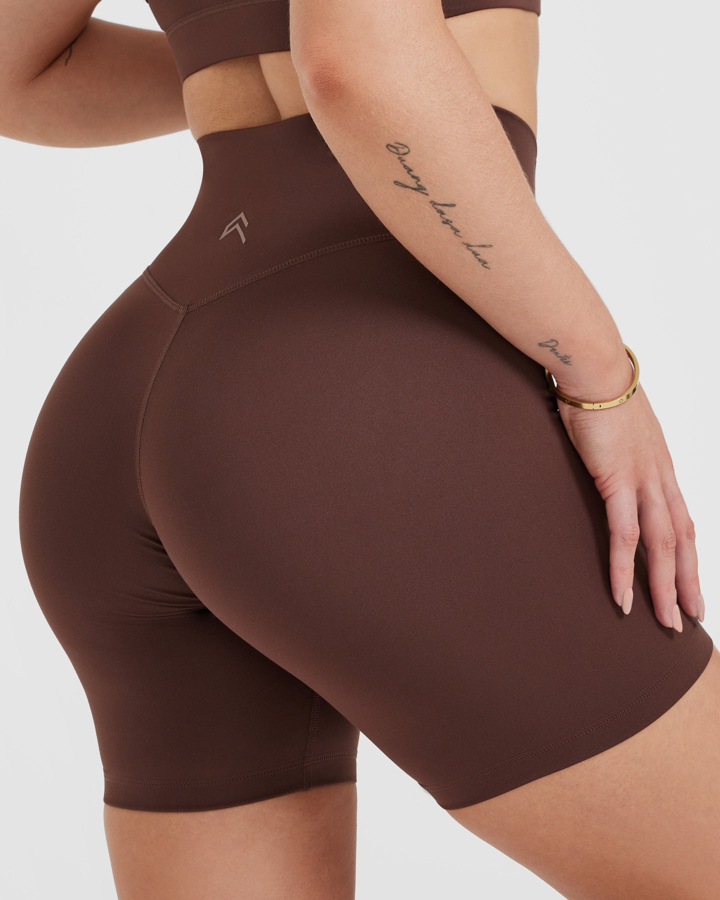 Timeless High Waisted Shorts 6" | Espresso - Image 5