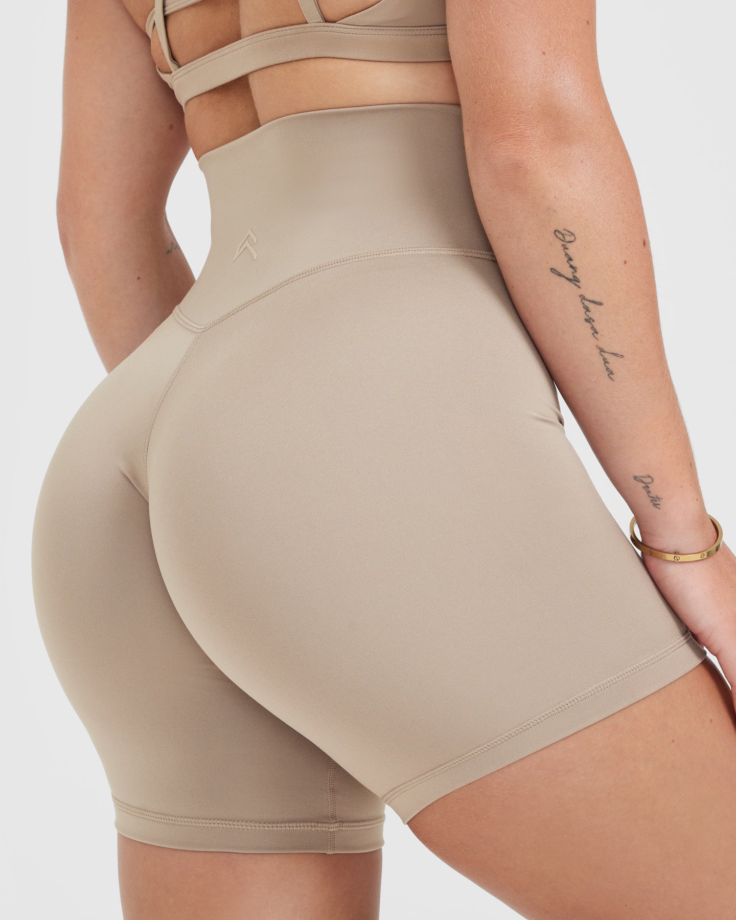 Timeless High Waisted Shorts 6" | Sandstone - Image 5