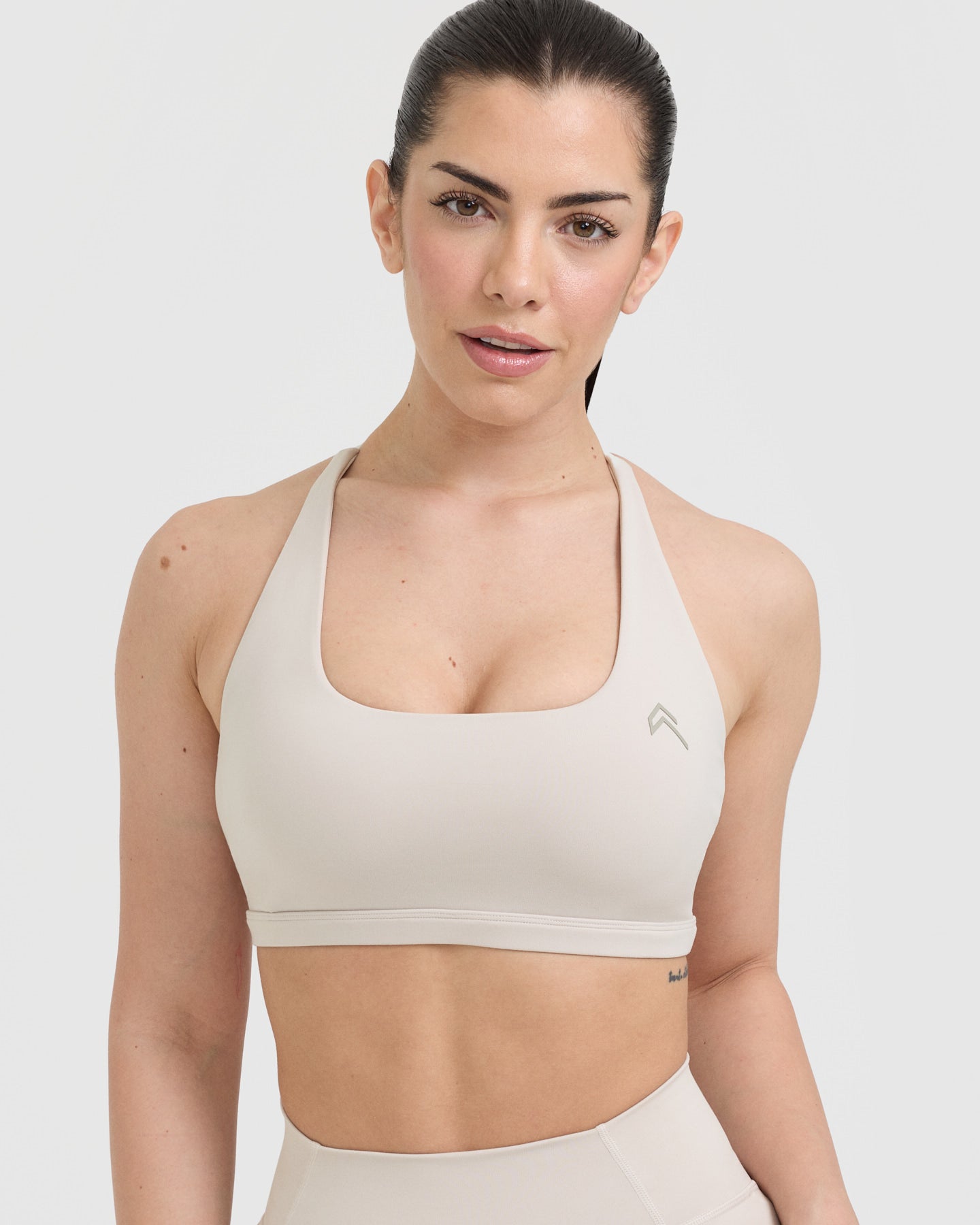 Timeless Square Neck Sports Bra | Sand - Image 4