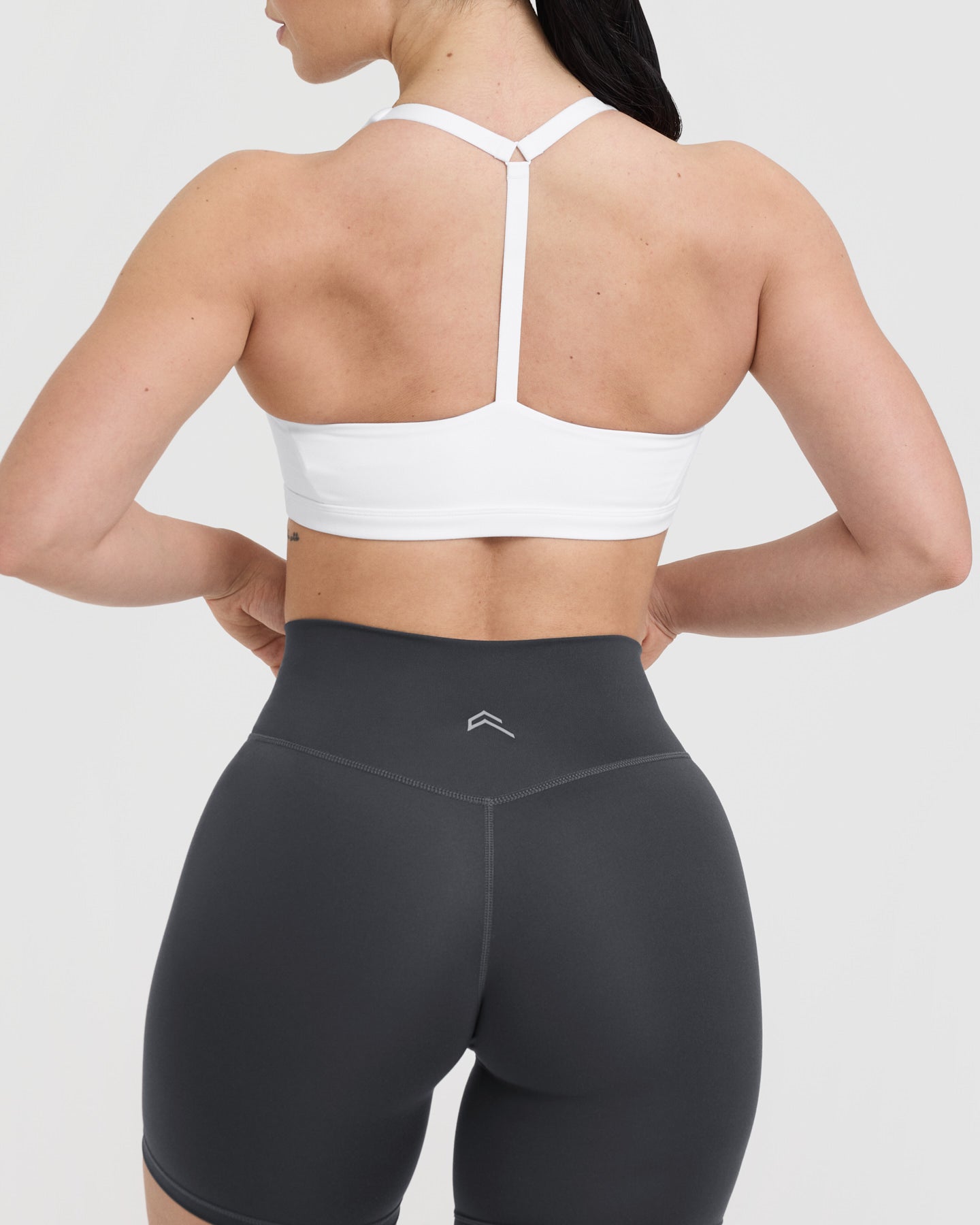 Timeless Square Neck Sports Bra | White - Image 5