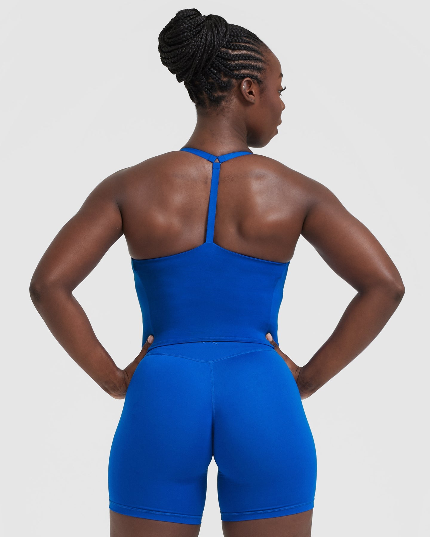 Alternative view of Timeless Square Neck Mid Vest | Cobalt
