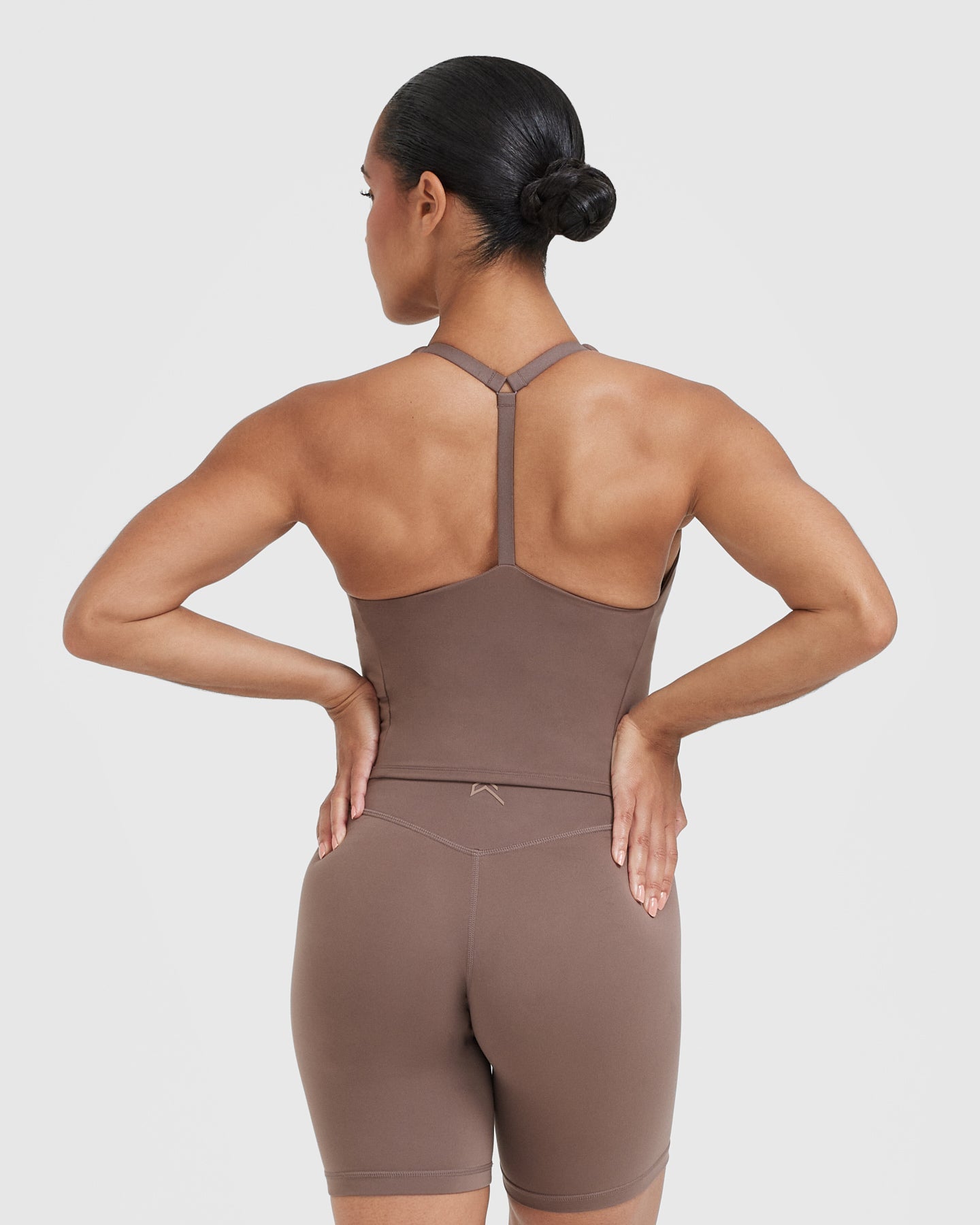 Alternative view of Timeless Square Neck Mid Vest | Cool Brown