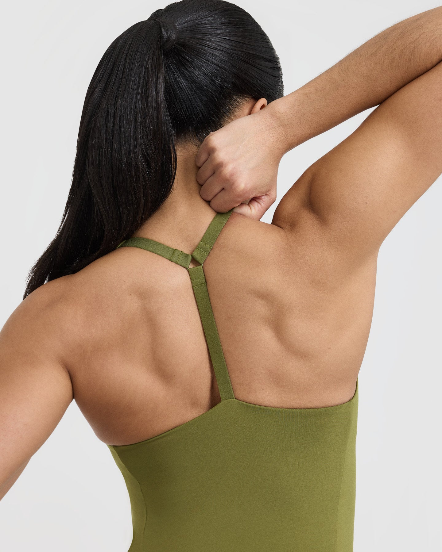 Timeless Square Neck Vest | Olive Green - Image 5