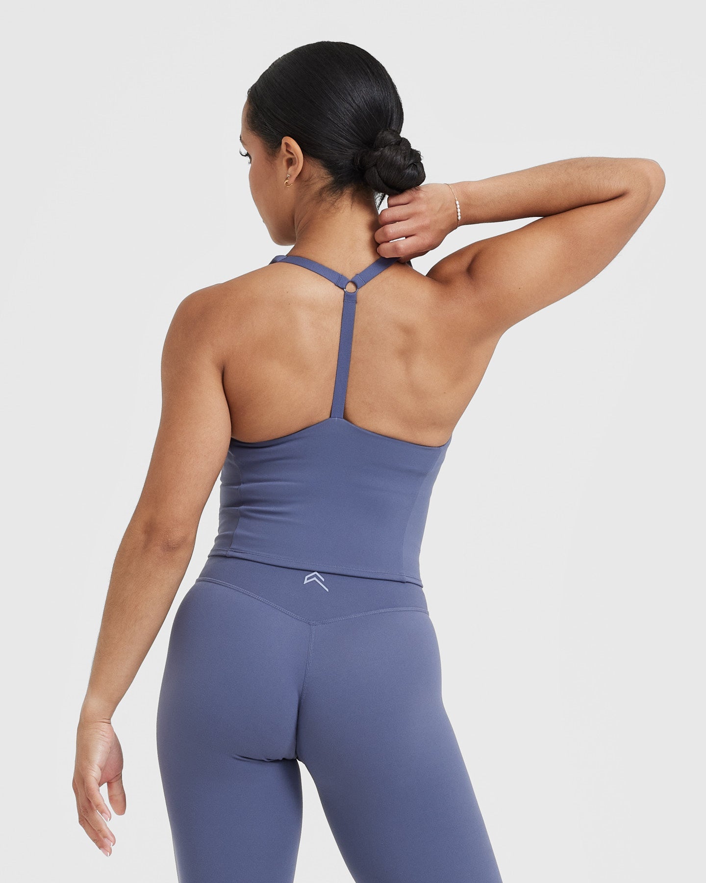 Alternative view of Timeless Square Neck Mid Vest | Slate Blue