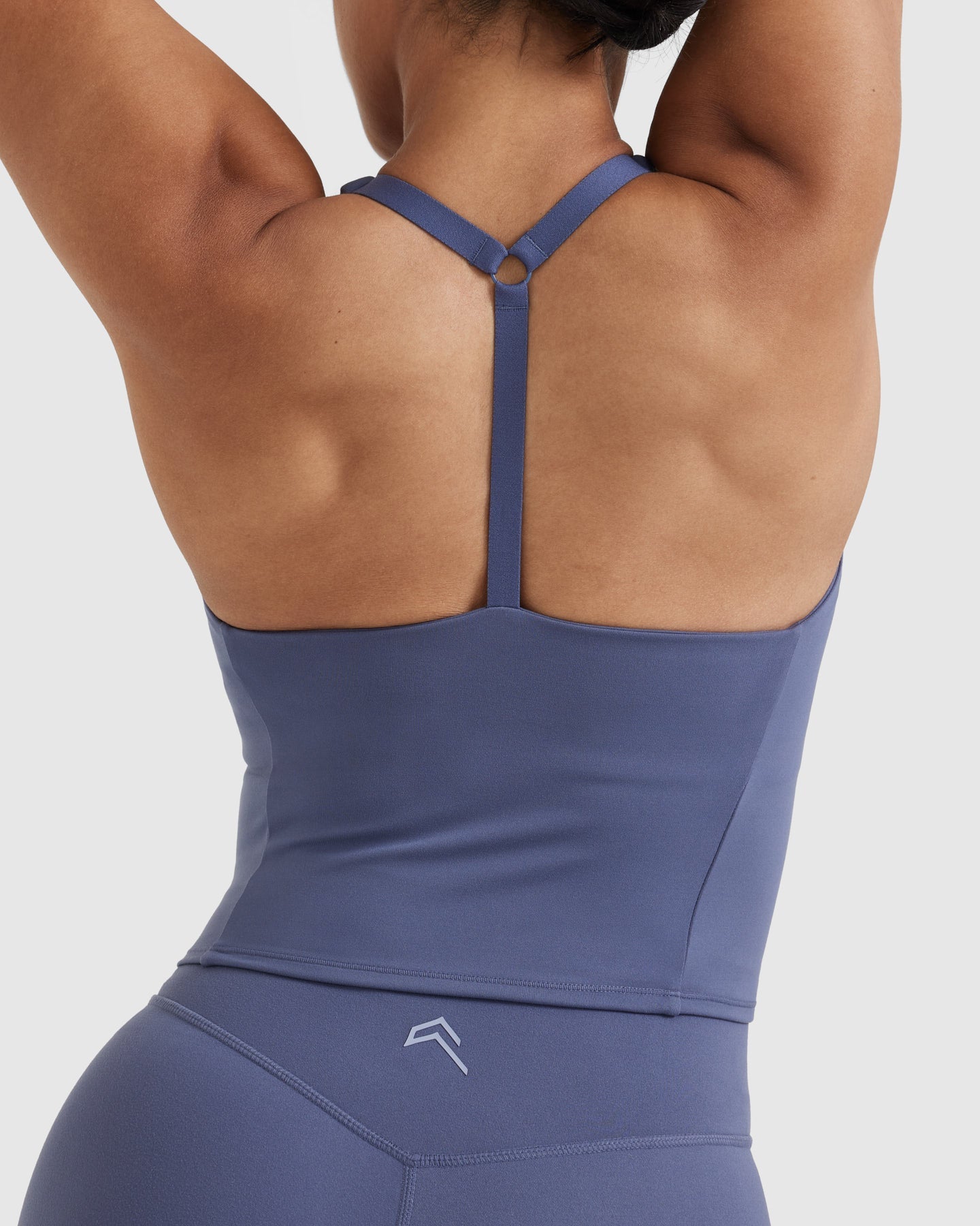 Timeless Square Neck Mid Vest | Slate Blue - Image 5