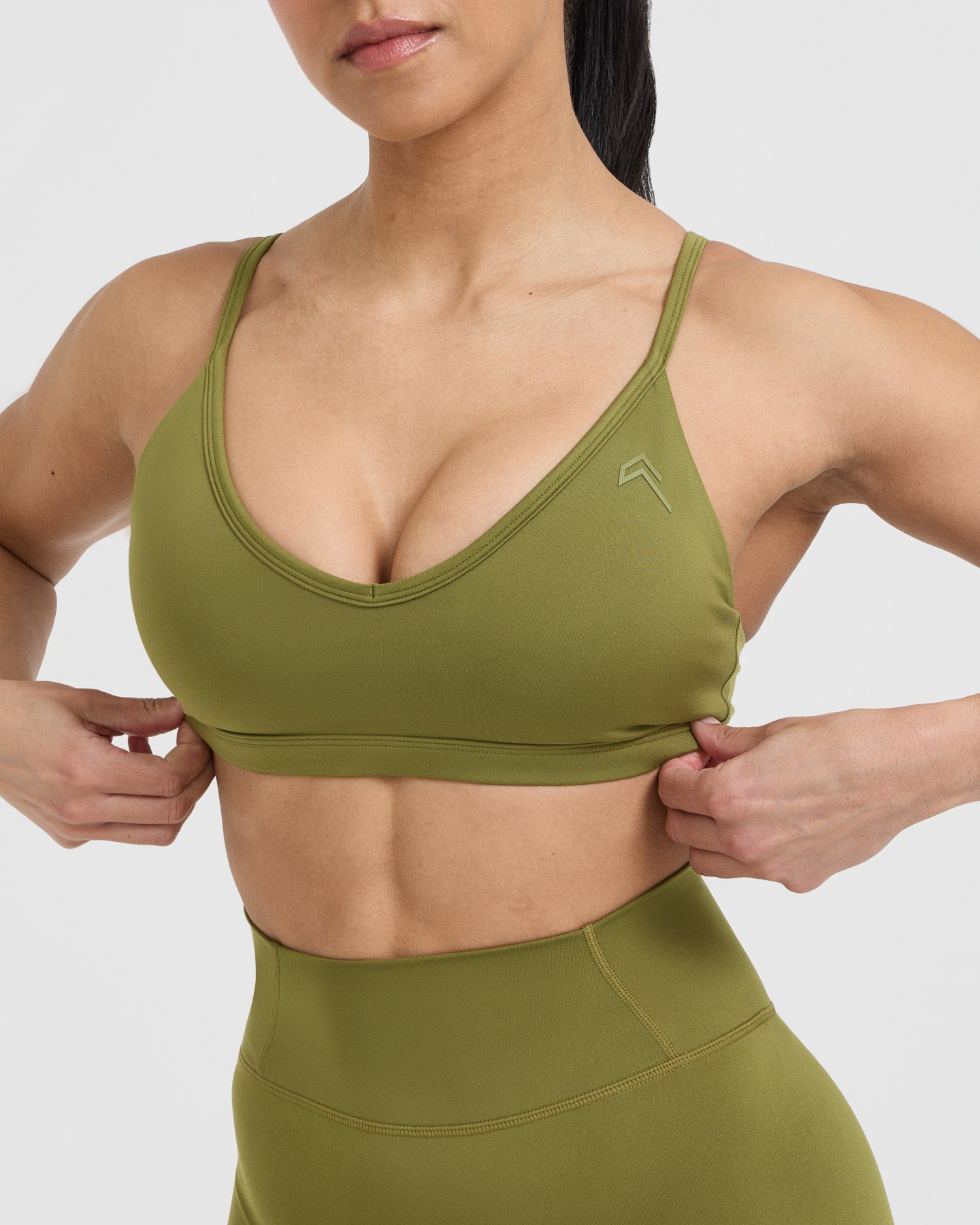 Timeless Strappy Bralette | Olive Green - Image 4