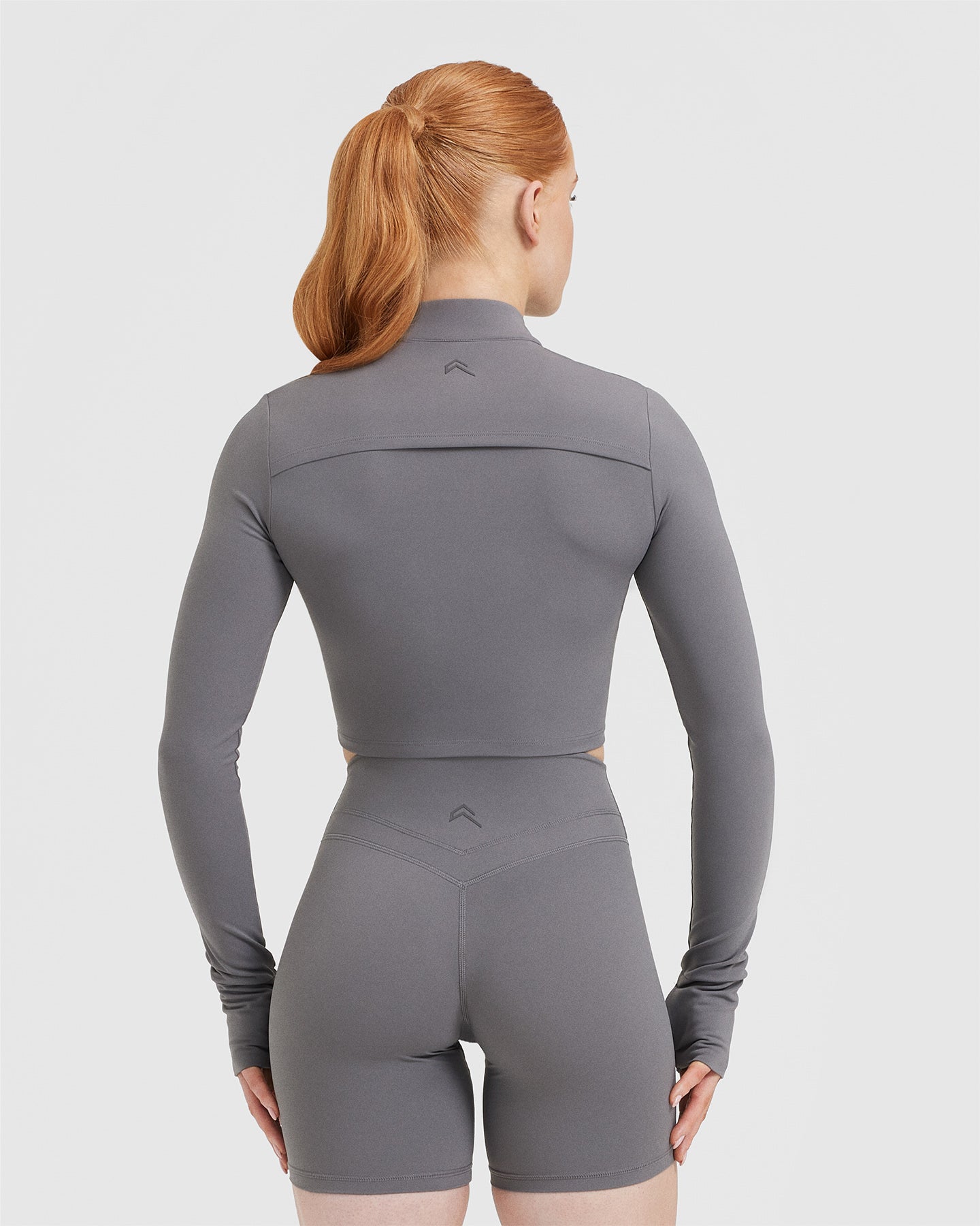 UnifiedMove Crop Jacket | Ash Grey - Image 2