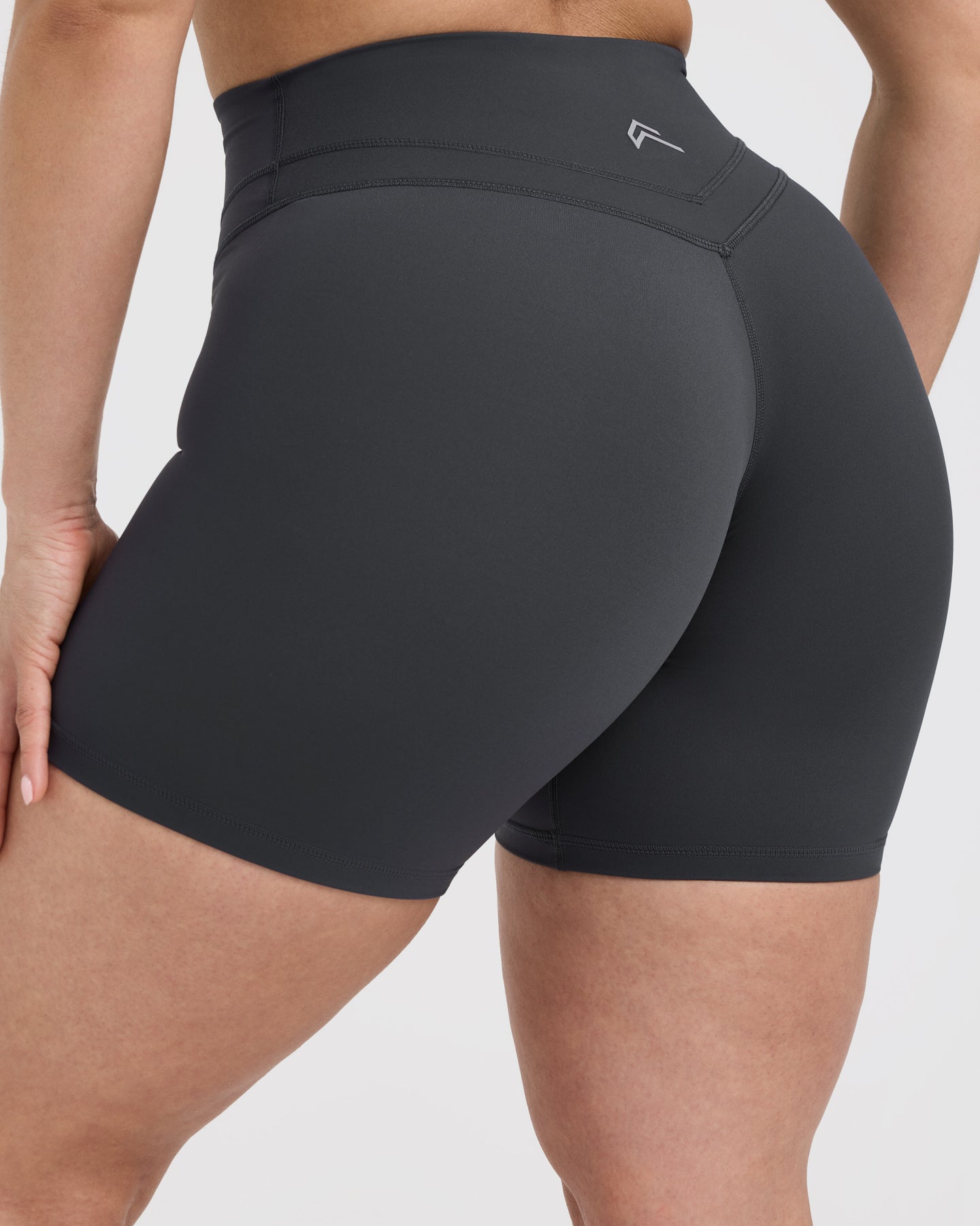 UnifiedMove High Waisted Shorts 6" | Coal - Image 5