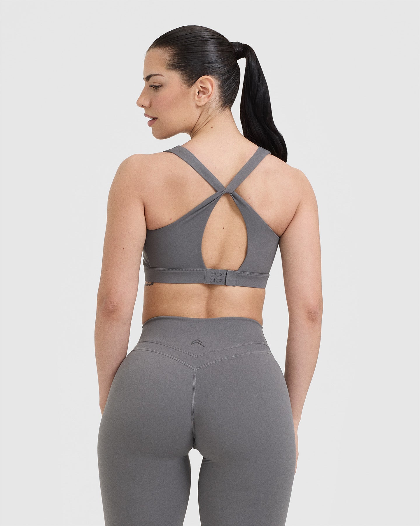 UnifiedMove Layered Sports Bra | Ash Grey - Image 2