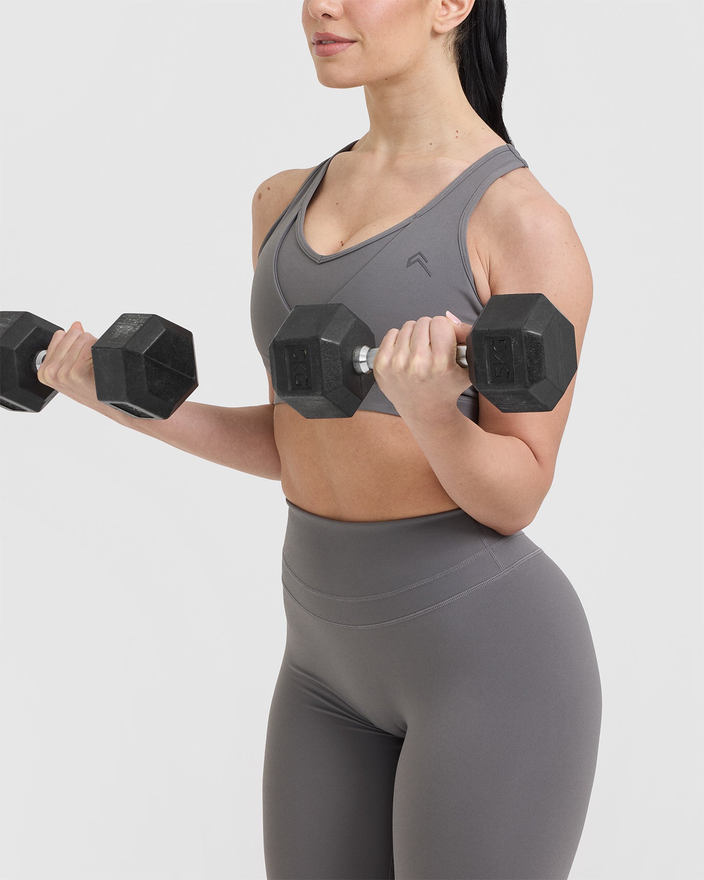 UnifiedMove Layered Sports Bra | Ash Grey - Image 6