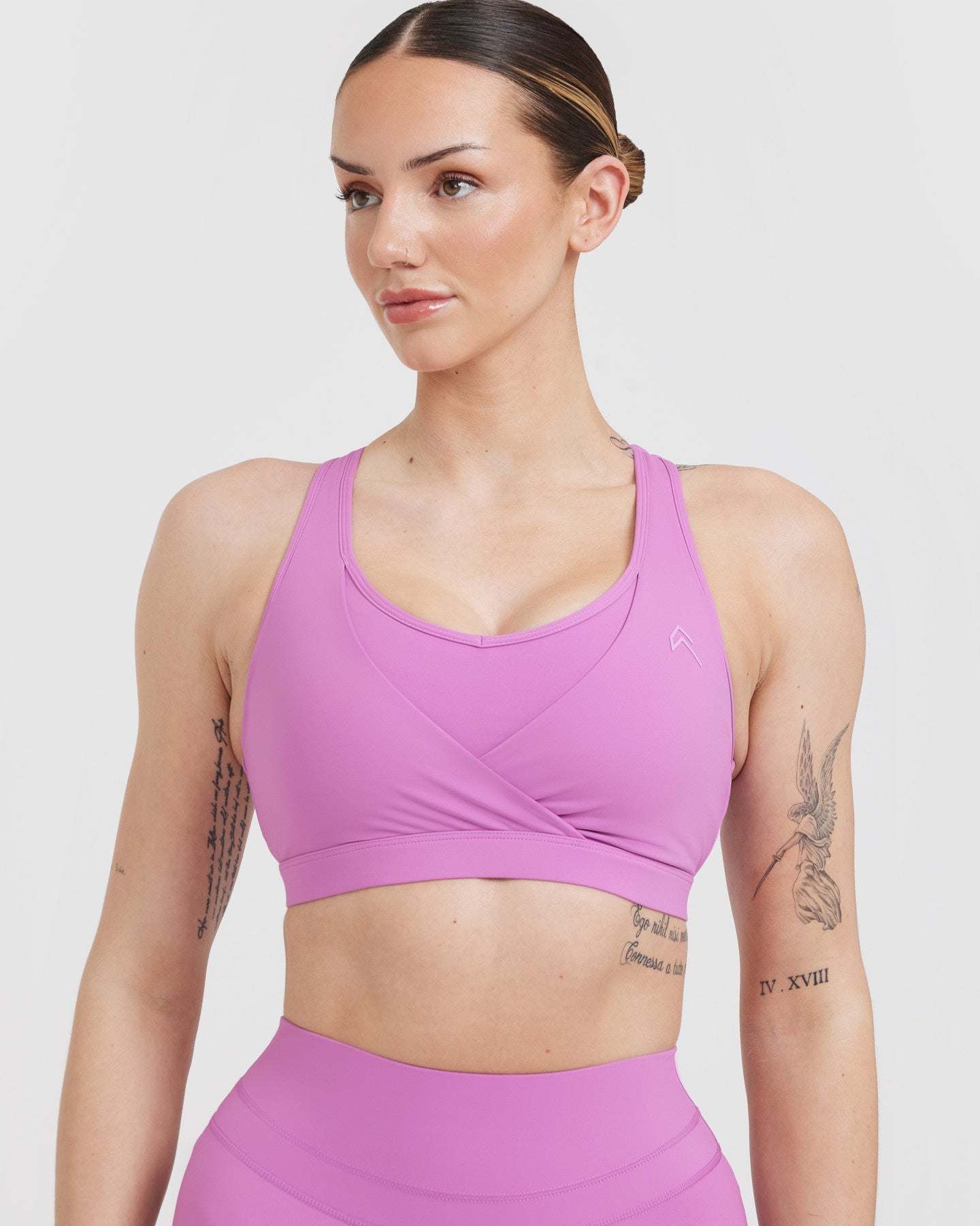 UnifiedMove Layered Sports Bra | Orchid Purple - Image 4