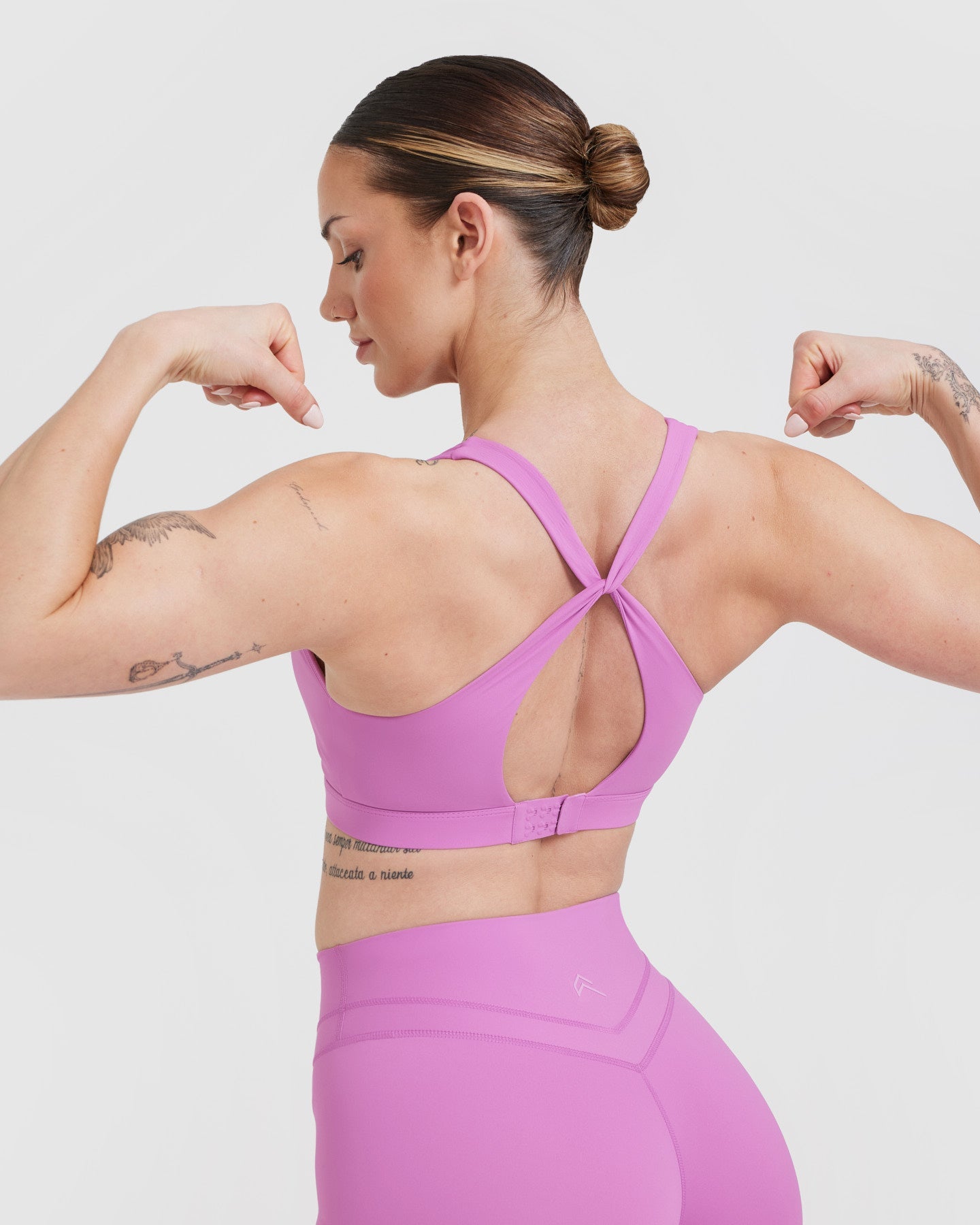 UnifiedMove Layered Sports Bra | Orchid Purple - Image 5