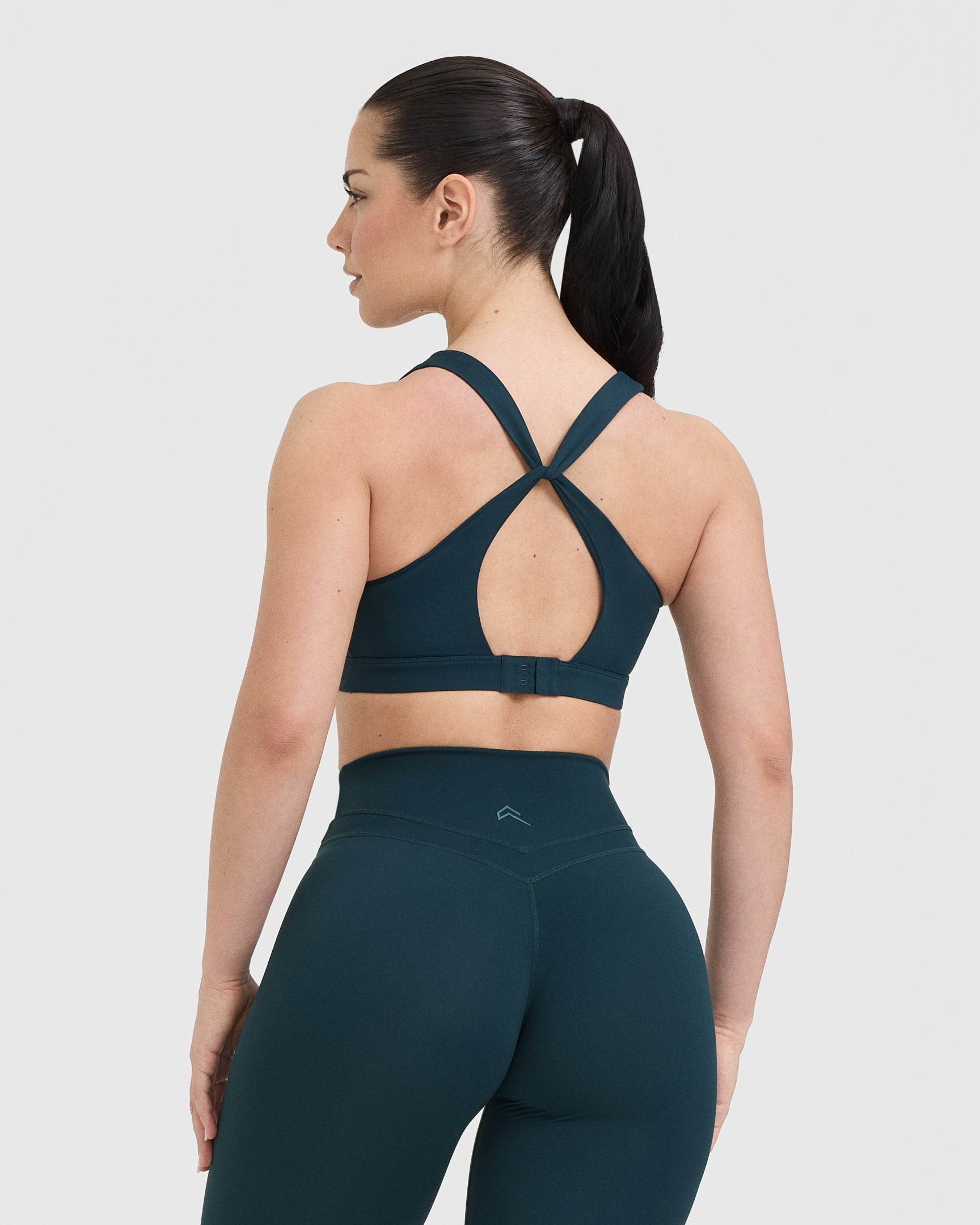 UnifiedMove Layered Sports Bra | Oil Blue - Image 2