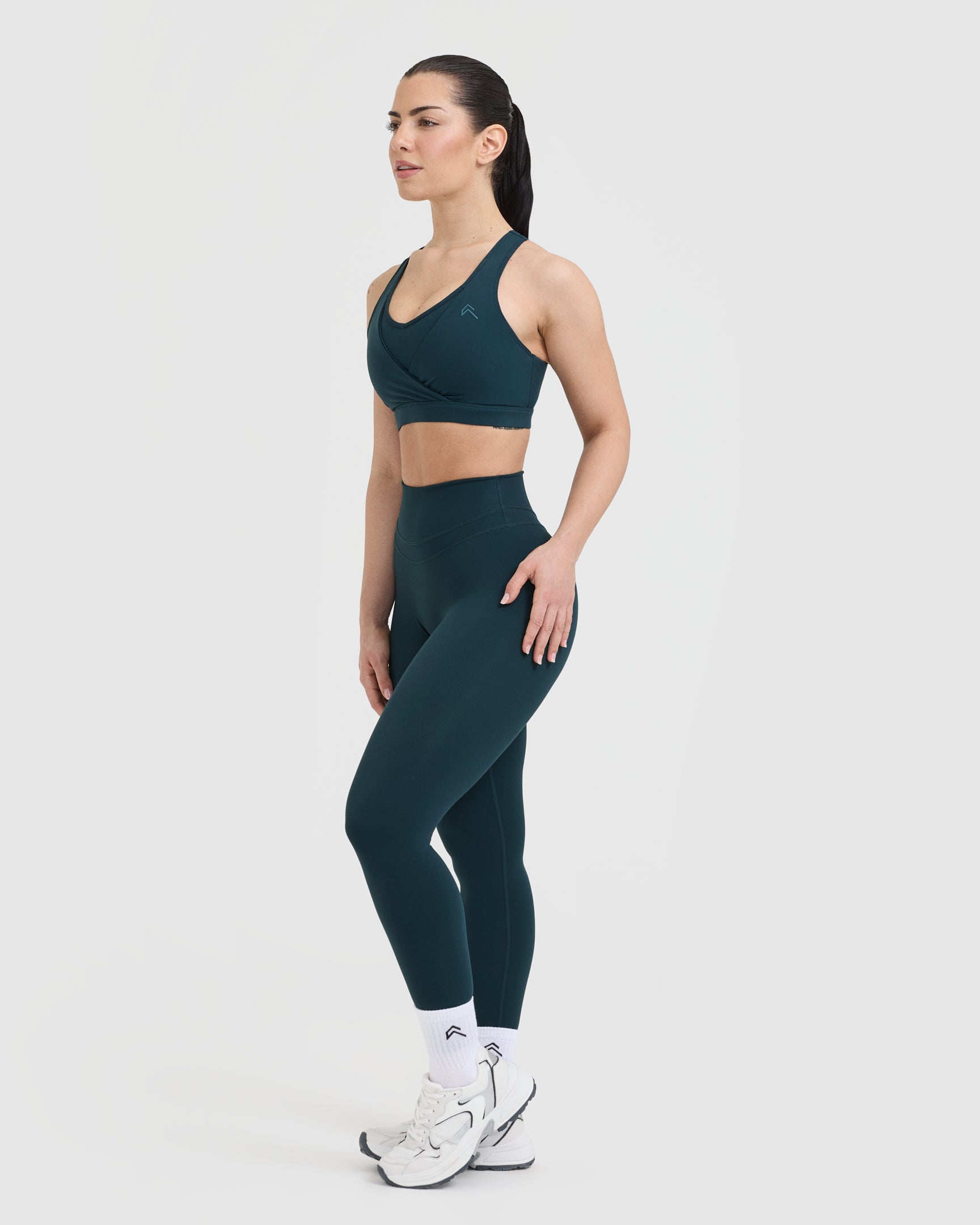 UnifiedMove Layered Sports Bra | Oil Blue - Image 3