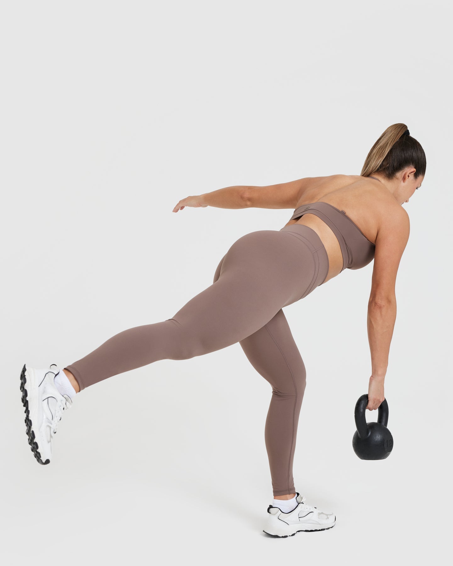 UnifiedMove Twist Sports Bra | Cool Brown - Image 6