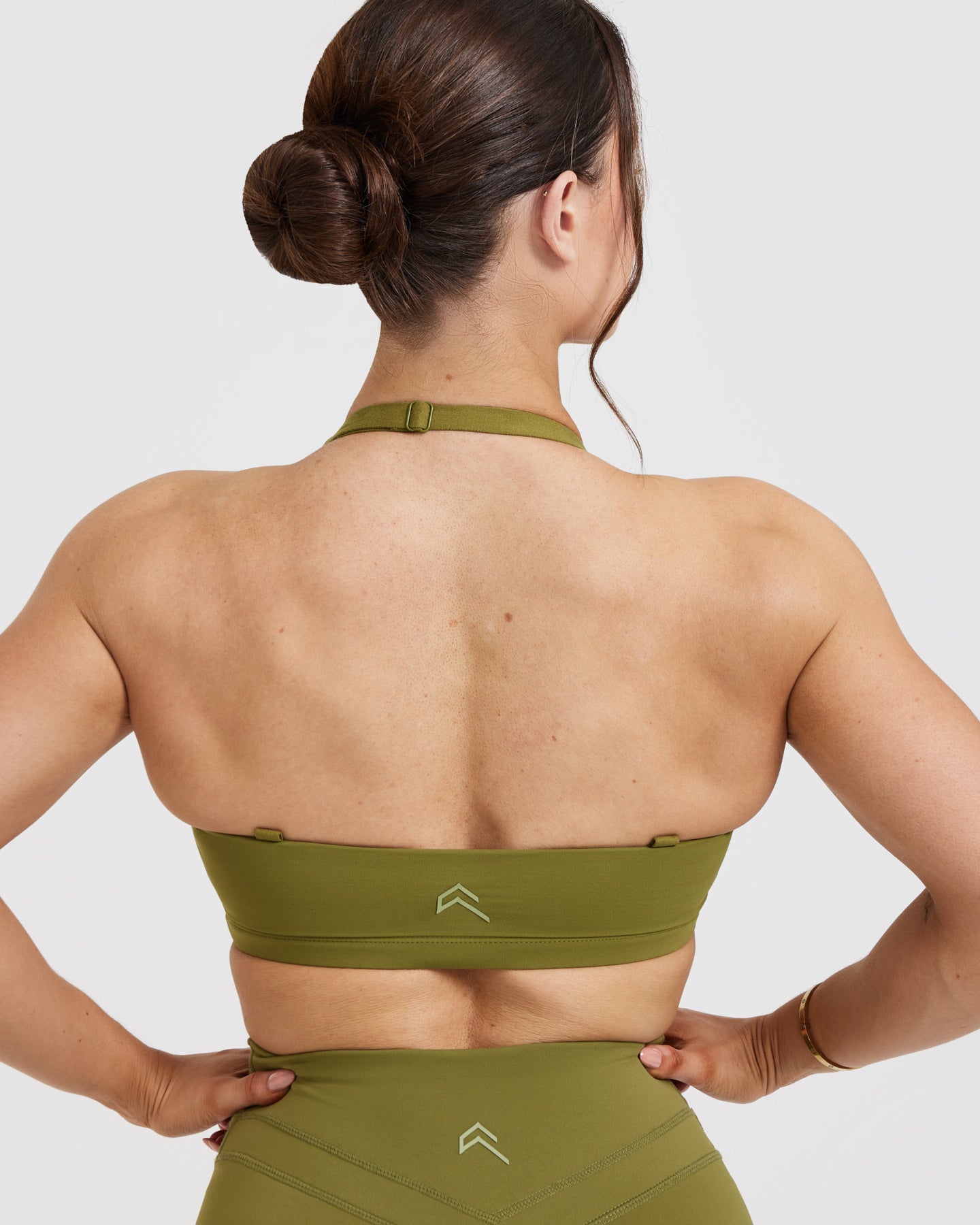 UnifiedMove Twist Sports Bra | Olive Green - Image 5