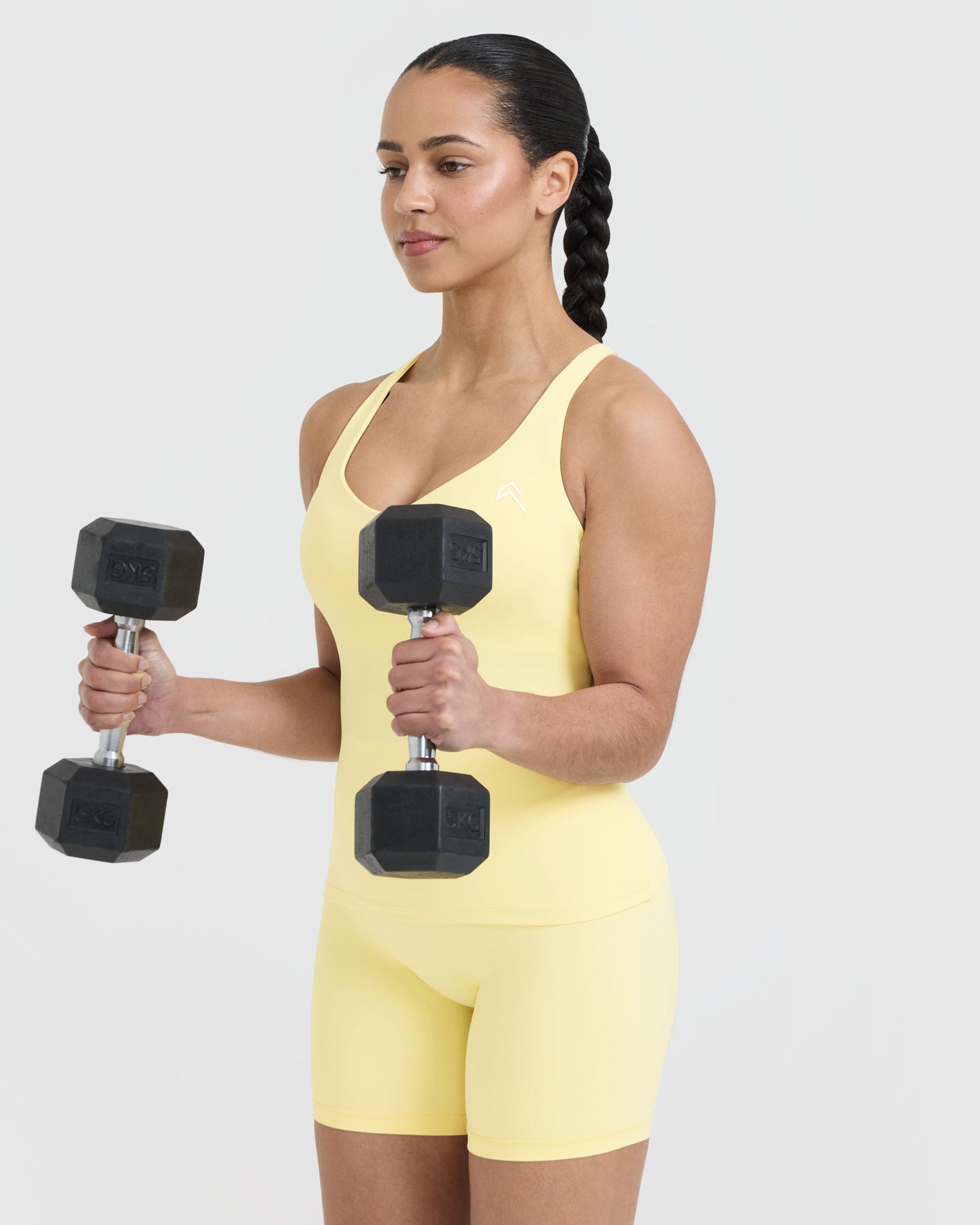 UnifiedMove V Neck Cross Back Vest | Sherbert Yellow - Image 6