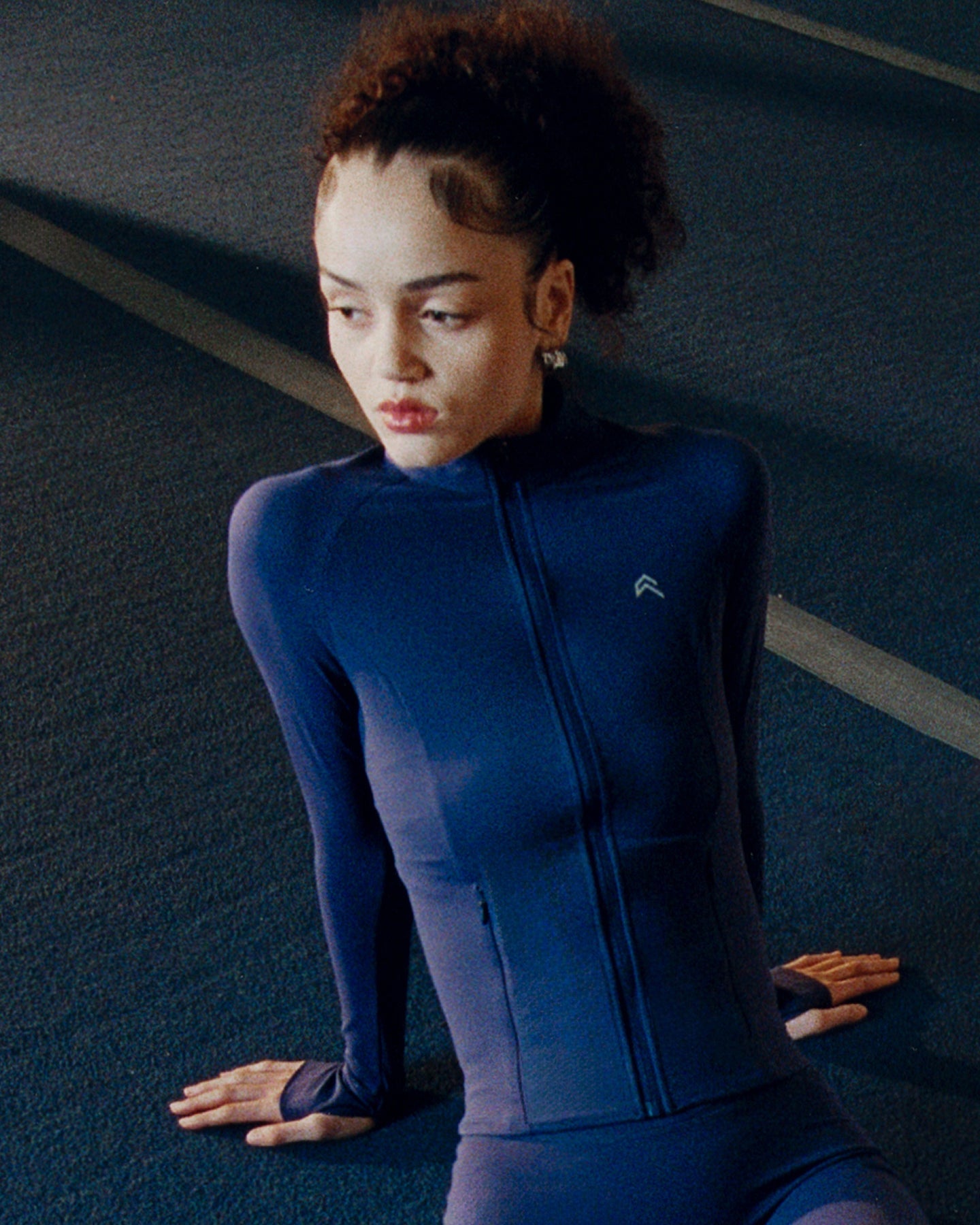 UnifiedMove Pocket Jacket with Reflective Logo | Varsity Blue - Image 2