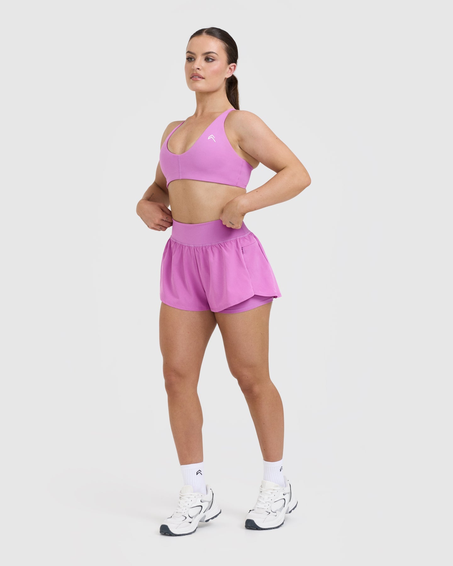 UnifiedMove Double Layer Shorts 5" | Orchid Purple - Image 3