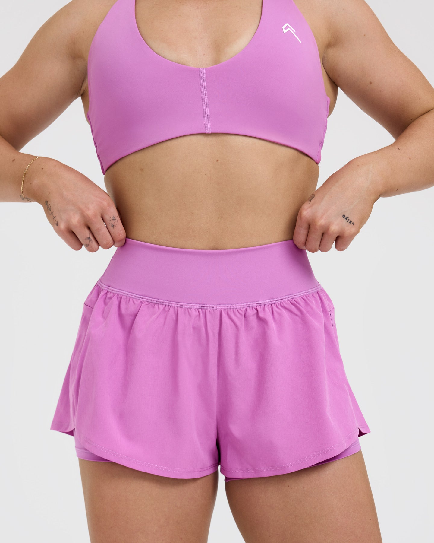 UnifiedMove Double Layer Shorts 5" | Orchid Purple - Image 4
