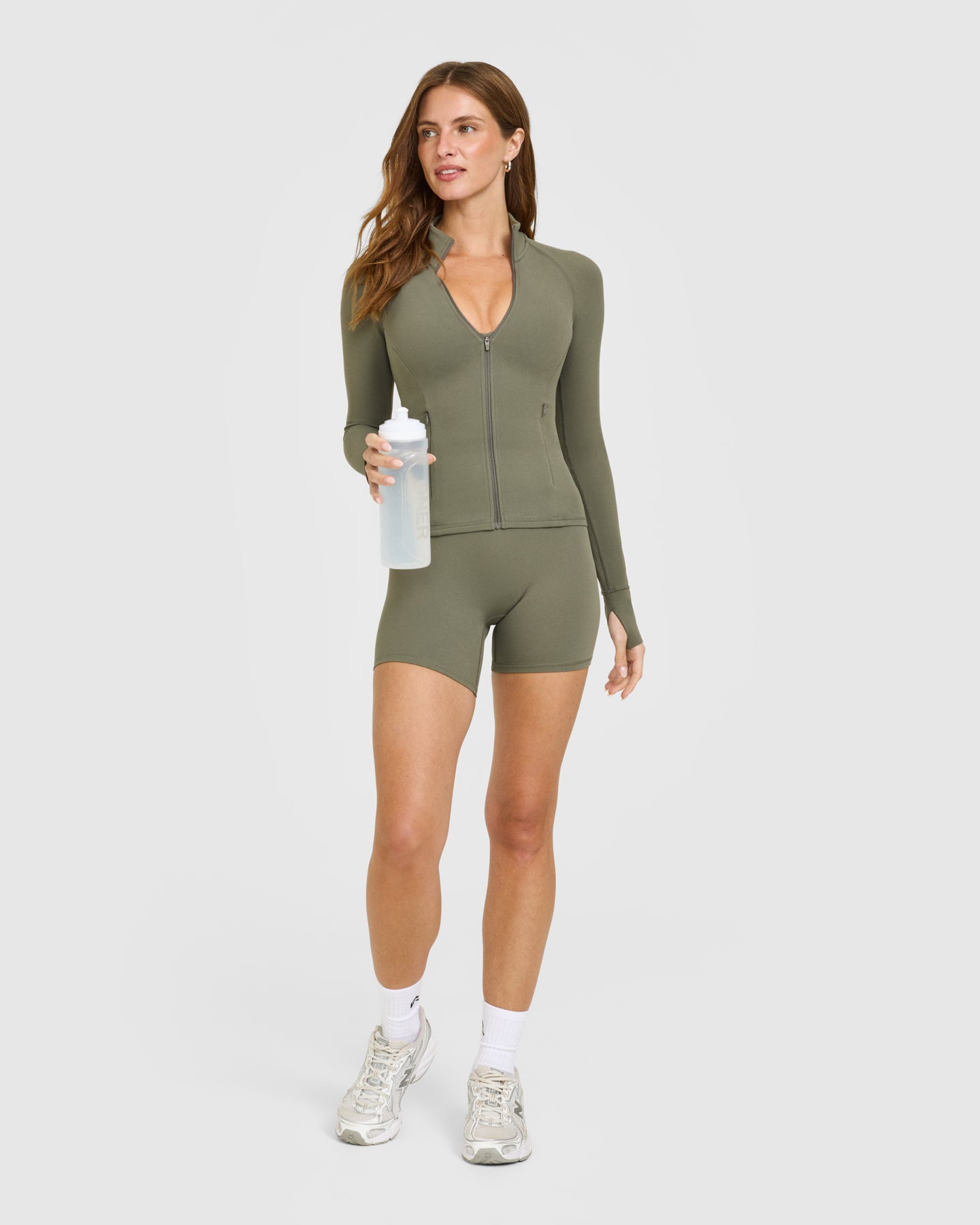 SoftMotion Jacket with White Logo | Alpine Green - Image 3