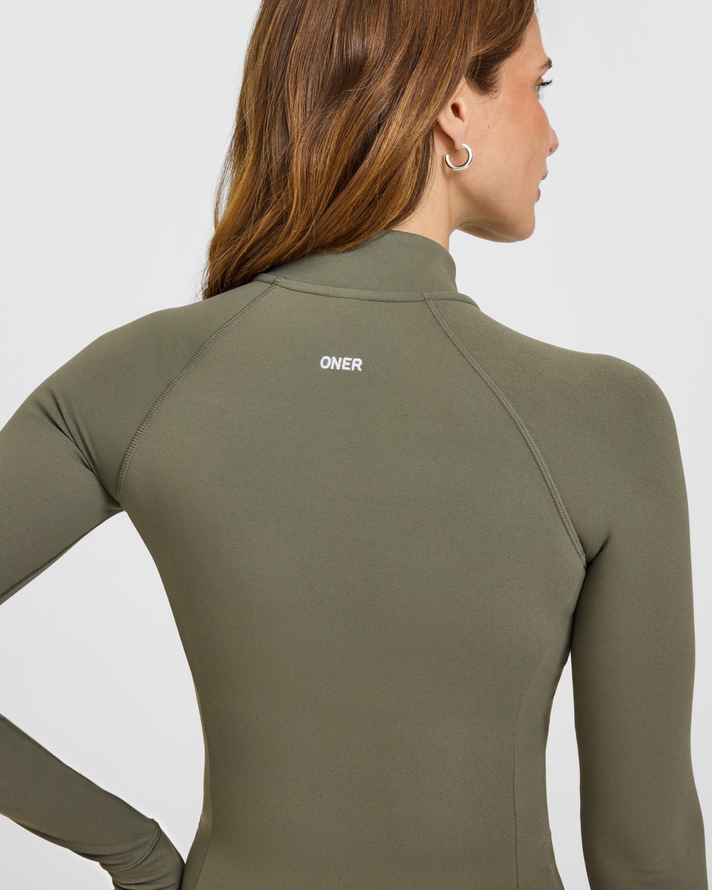 SoftMotion Jacket with White Logo | Alpine Green - Image 4